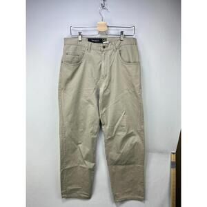 Vintage 90s Levi's Silvertab Baggy Beige Khaki Pants 34 x 34